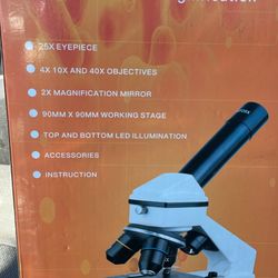 Microscope 100 X – 2000 X Total 