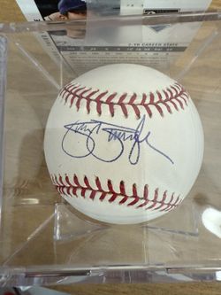 San Diego Padres- Sean Burroughs Signed Ball