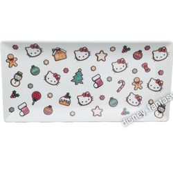 Sanrio Hello Kitty Christmas Ceramic Cookie/Sandwich/Snack Serving Tray 2023
