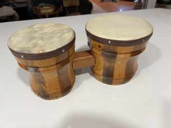 Vintage Set Of Conga Drums In Great Condition