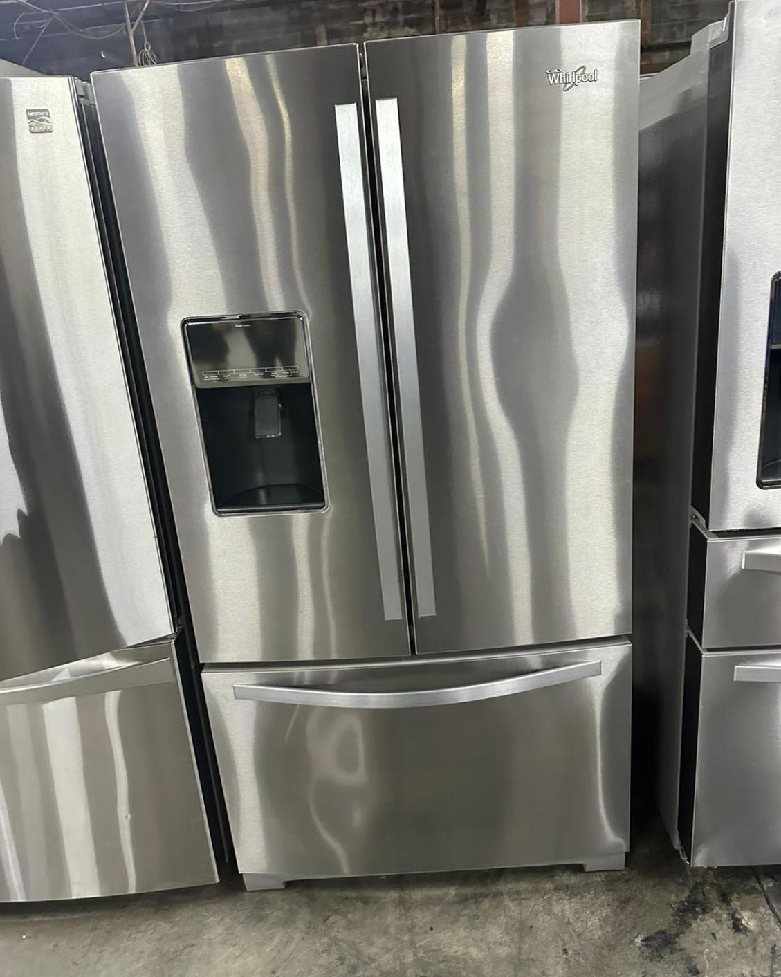 Whirlpool 3-Door Refrigerator Stainless Steel FrenchDoor