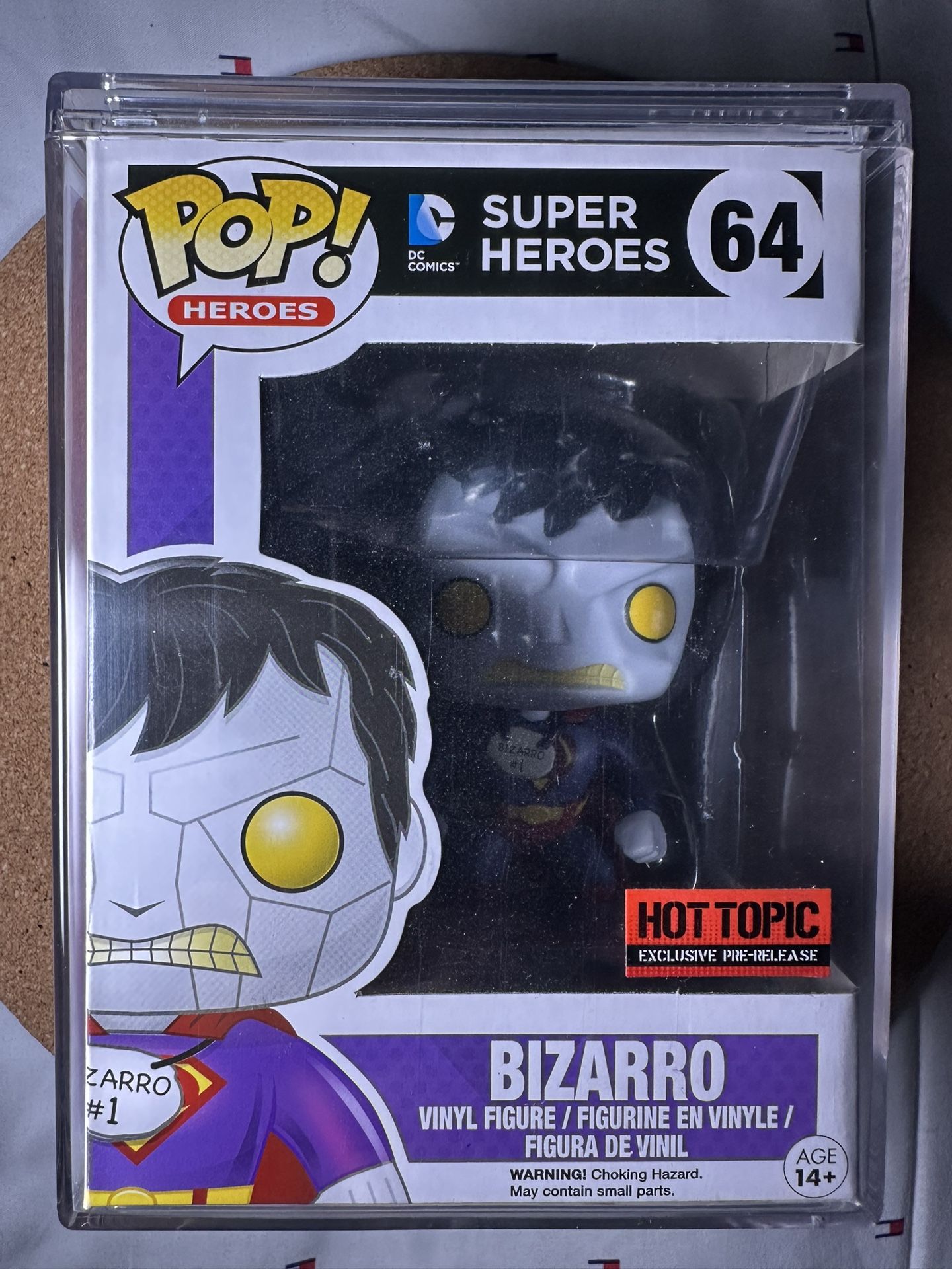 Funko Pop! DC Comics Super Heroes Bizarro #64 Hot Topic Exclusive Vaulted 2014