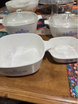 Corning ware vintage bowls set
