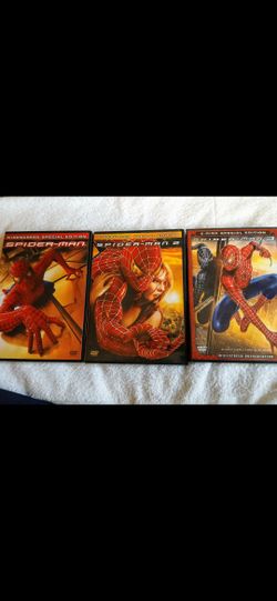 Original Spider-Man "Sam RAMI" TRILOGY set (DVDs)