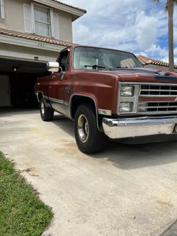87 Square Body Short Bed Classic Silverado C10 for sale.