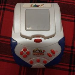 2012 PAC-MAN Color FX Handheld Game 1980 Namco Mirror Projection Rare