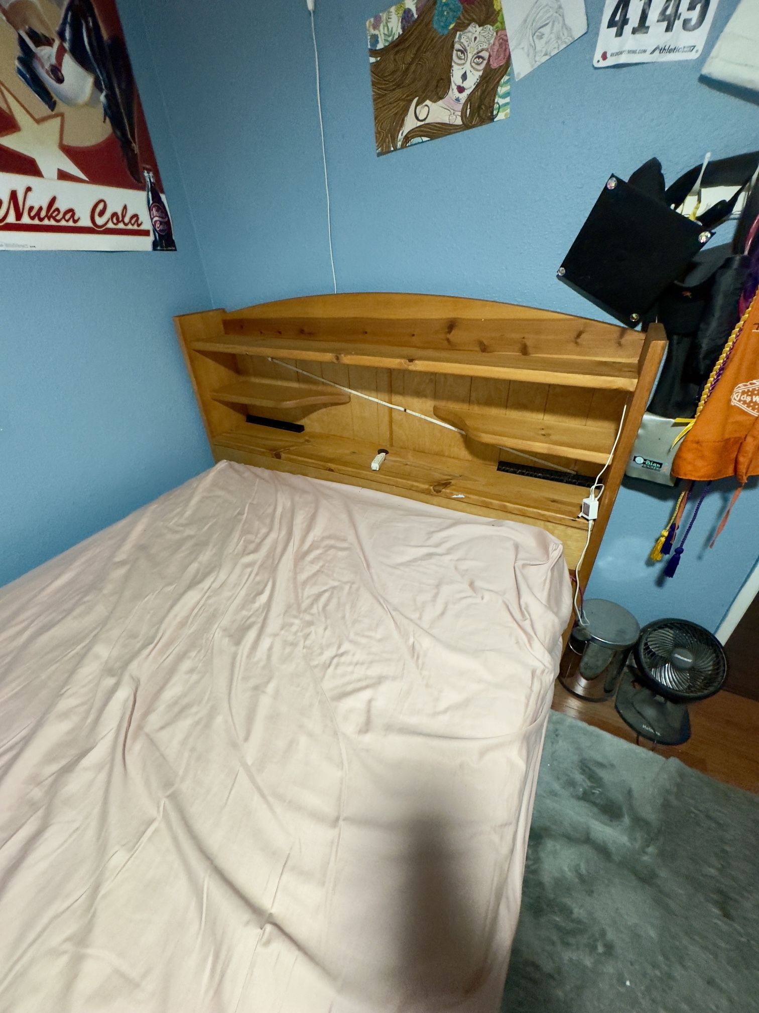 Captains Bed, Full Size, With 4 Drawer