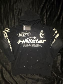 Hellstar "Path To Paradise" Hoodie, Black, Size S