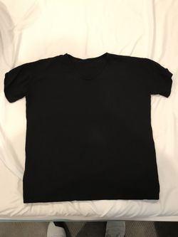 Black shirt reinforced cotton size M