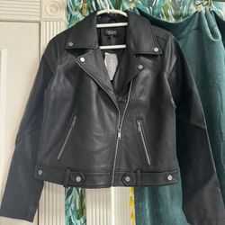 Faux Leather Jacket 