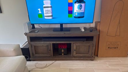 Rustic TV Stand / Media Console - 64” Wide - $150 OBO