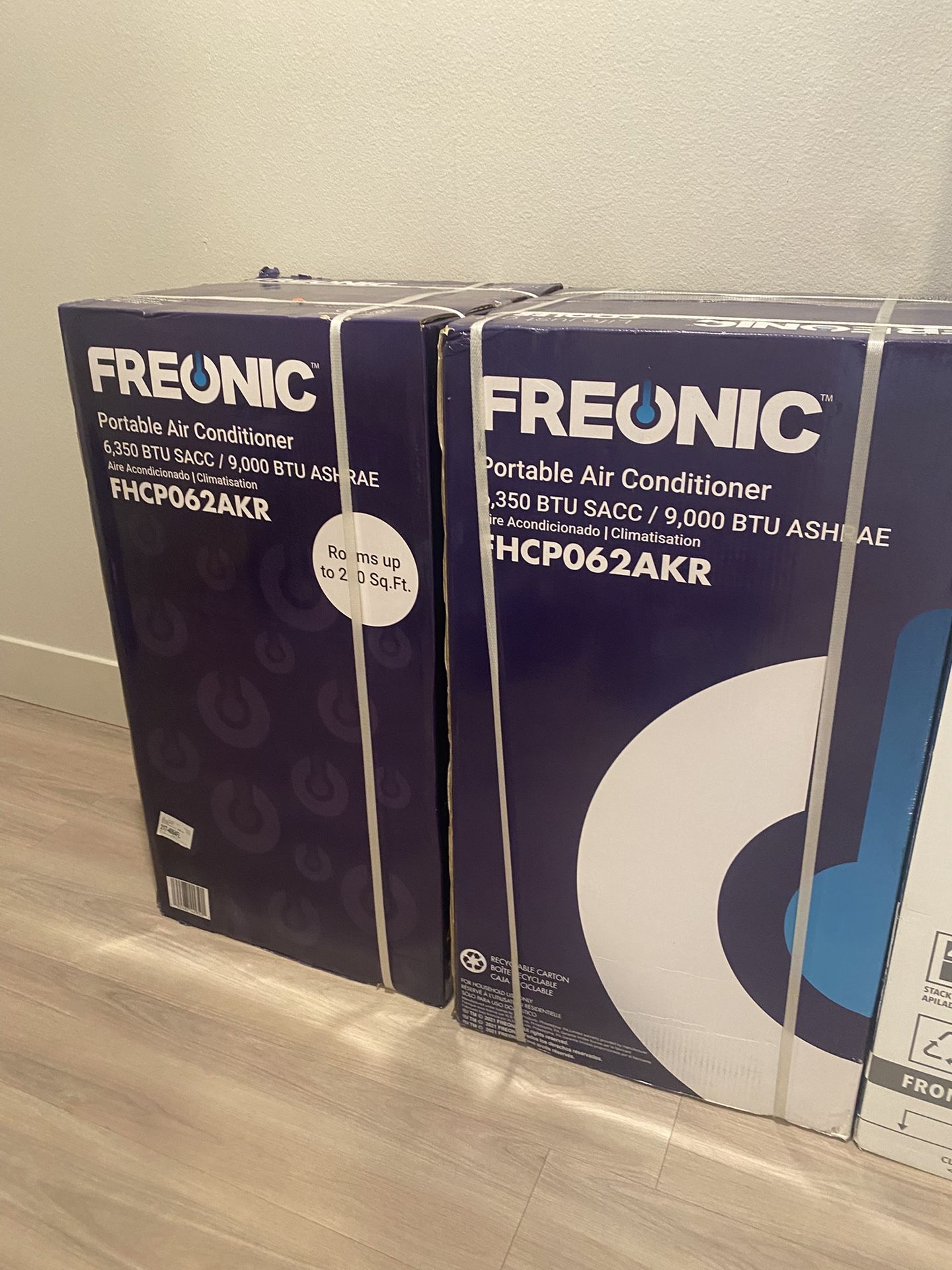 2 6350 BTU Portable AC Units