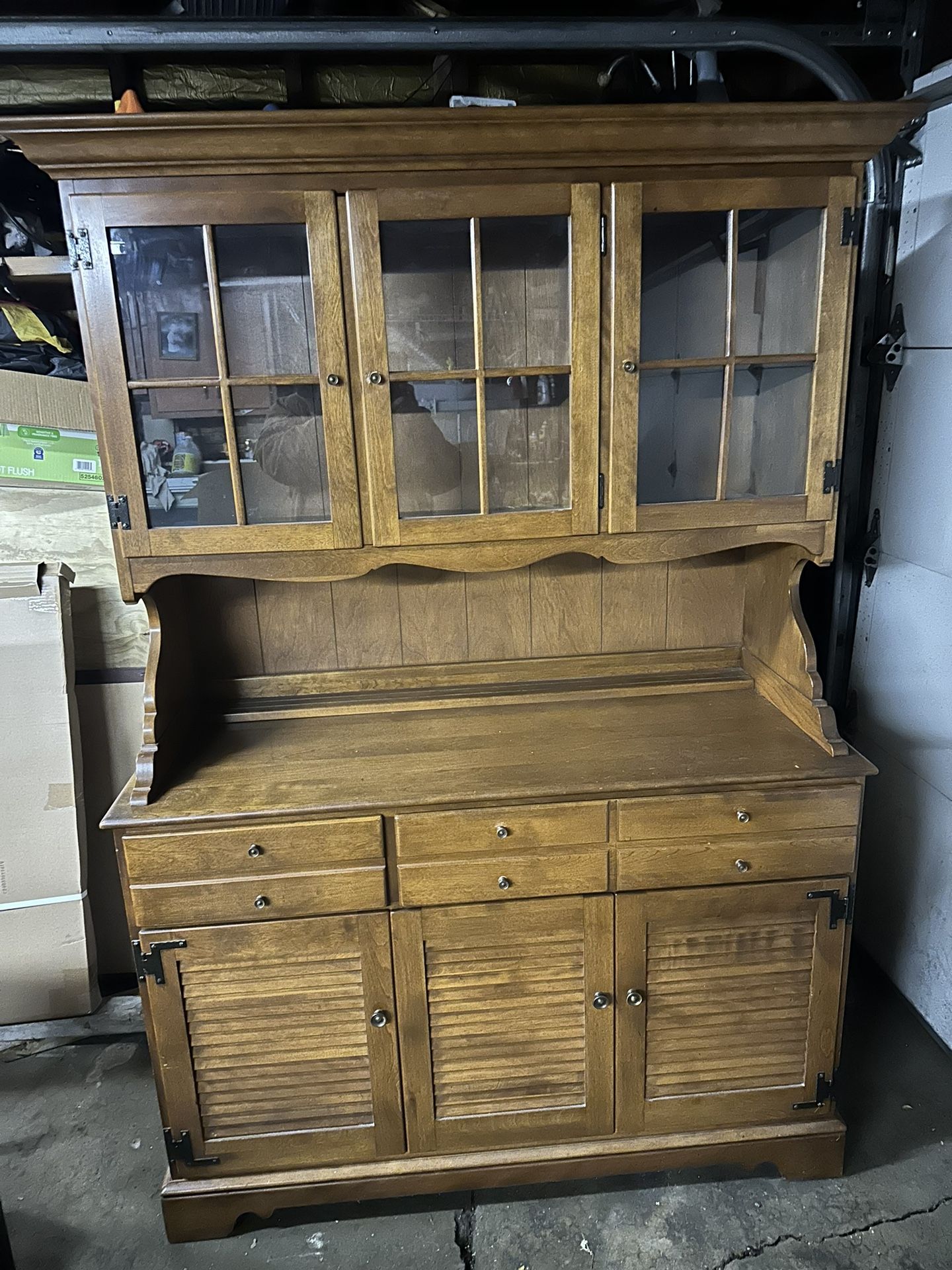 Vintage China Cabinet