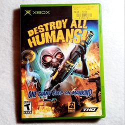 Destroy All Humans Xbox 