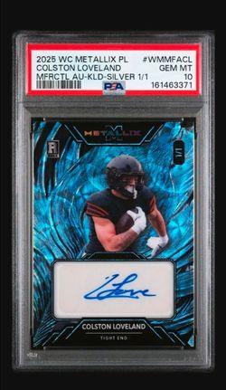 2025 WILDCARD METALLIX HOBBY MEGAFRACTAL AUTO KALEIDOSCOPE- Colston Loveland 1/1