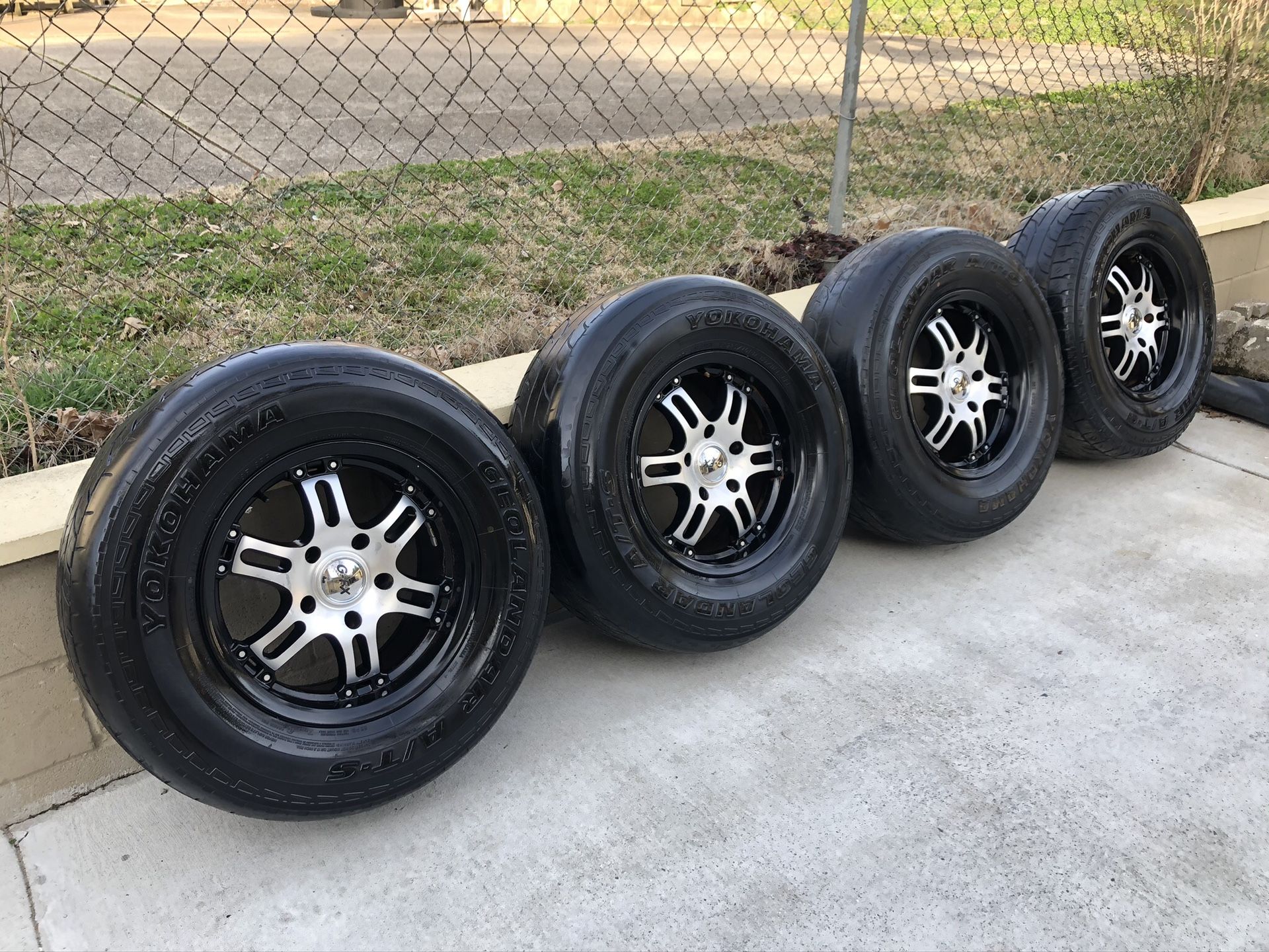 4 > 17” GFX Off-Road wheels & 285-70-17 tires 5 LUG Dodge 5x5.5 (5x139.7) READ DESCRIPTION !