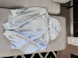 Cropped zip up