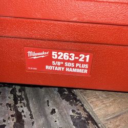 5/8 SDs Plus Rotary Hammer 