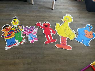 Sesame Street Cut Outs