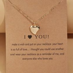Heart Charm Necklace