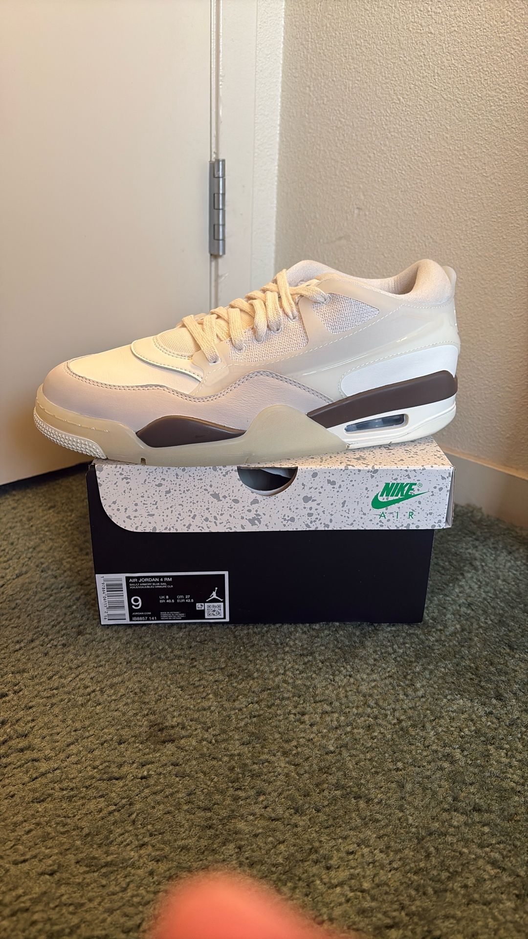 Jordan 4 RM Hemp Size 9