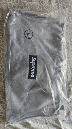Supreme Box Logo Hooded Sweatshirt (FW25) Heather Grey- BRAND NEW! SIZE LARGE MEN ($250)
