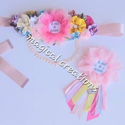 Baby Shower Baby In Bloom