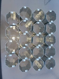 Lot of 19 octogon electric boxes