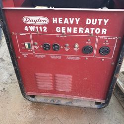 Dayton Heavy Duty 5000 Watt Generator