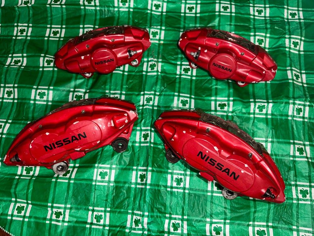Nissan 370z Infiniti G37 Akebono Caliper Set