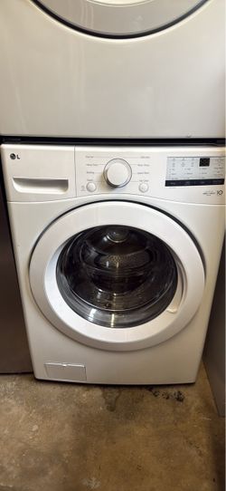 LG front load washer