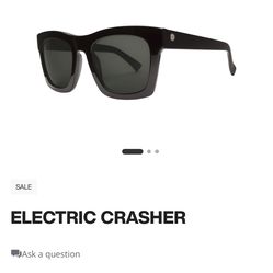 Electric crasher sunglasses