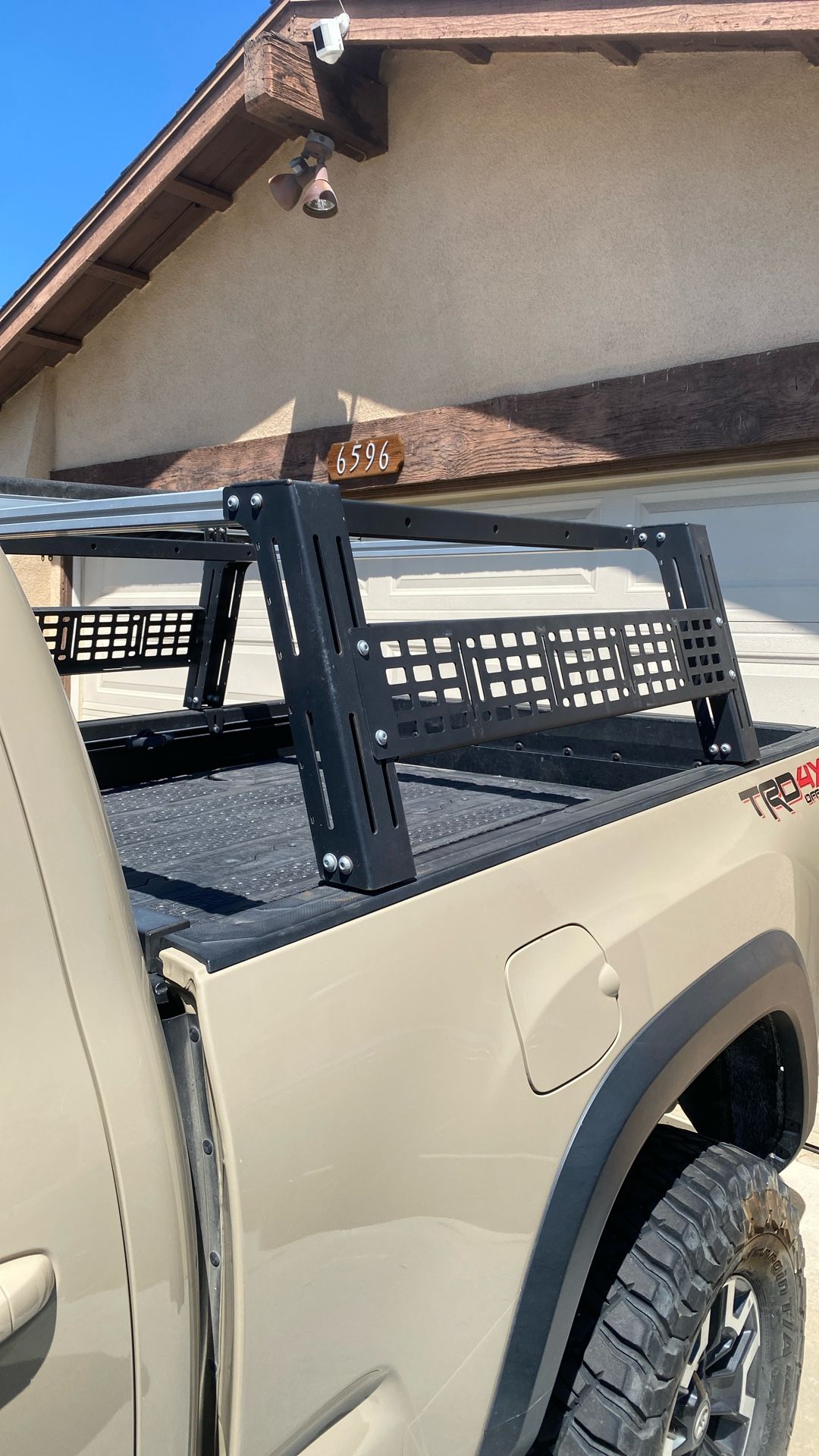 tacoma bed rack
