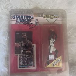 David Robinson Autographed Figurine 