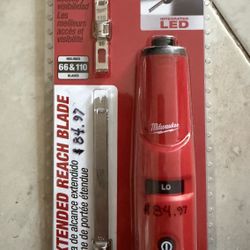 Milwaukee Impacting Punchdown Tool with Extended Blade New Sealed Retail: $85+Tax!!!