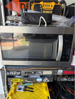 Over range microwave