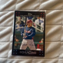 Selling Card Tips Philadelphia Phillies Tadahito Iguchi 