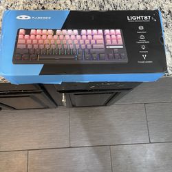 MageGee LIGHT87 Wireless Keyboard, 80% Gasket Hot Swappable Mechanical Keyboard
