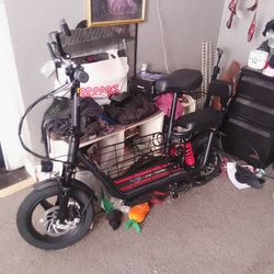 Windhorse Model C-3 E-Scooter with 2 seats