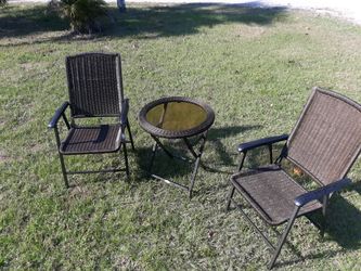 Table Chairs Patio Hampton Bay