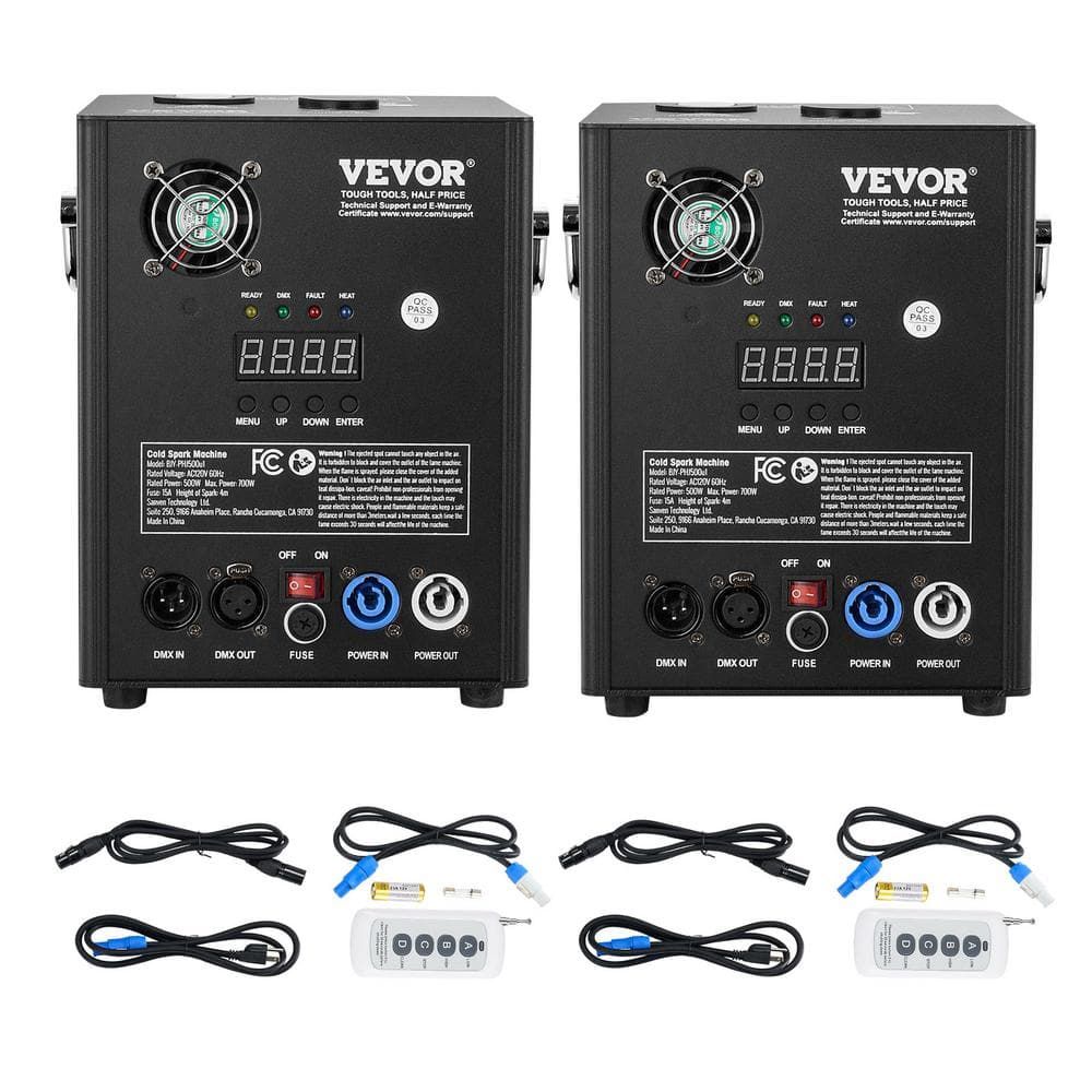 SALESUMO COLD SPARK FIREWORK MACHINE X2 500 W DISCOUNTED LIGHTING, PLUMBING, ELECTRIC, KITCHEN, BATH, FAUCETS, FLOORING, TILE, HOME DECOR, OUTDOOR SEA