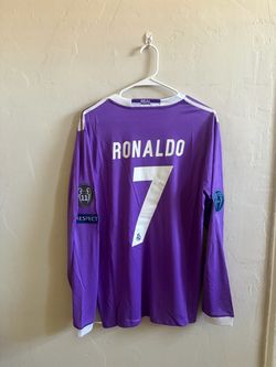 Real Madrid 2016-17 away Ronaldo Jersey
