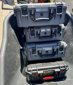 Heavy Duty Waterproof Protective Equipment Cases, similar to pelican, Camera, DJI, Drone, Lens, etc.