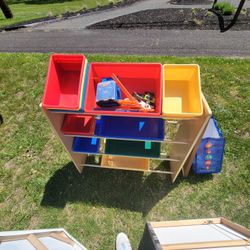 Toy Storage Organizer w/ Bins