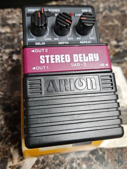 Vintage ARION Stereo Delay