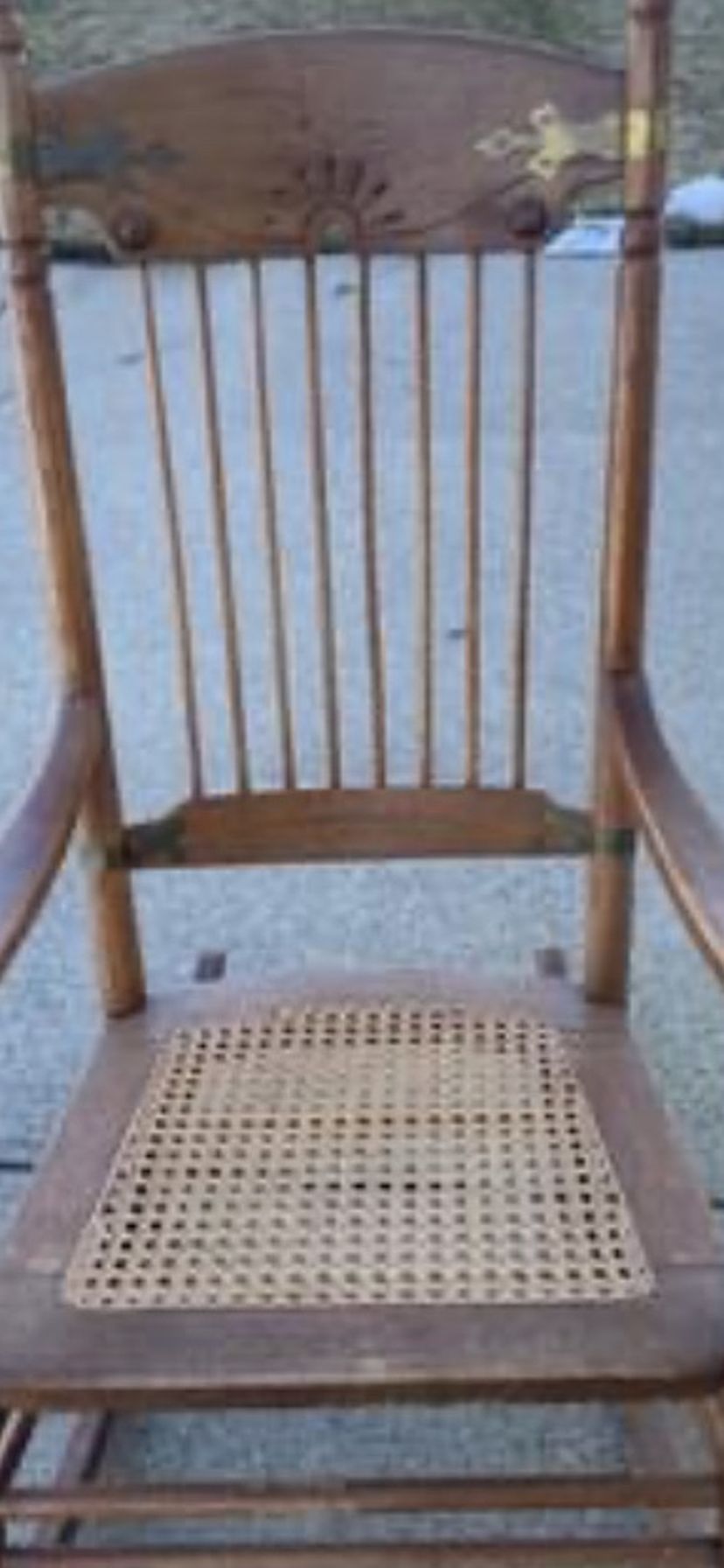Antique rocker chair