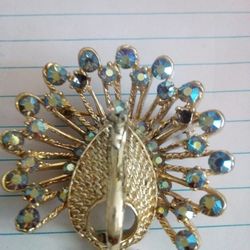 Vintage Peacock Broach