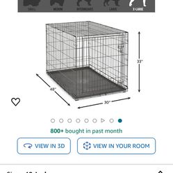 X-large dog crate (only Used Once)