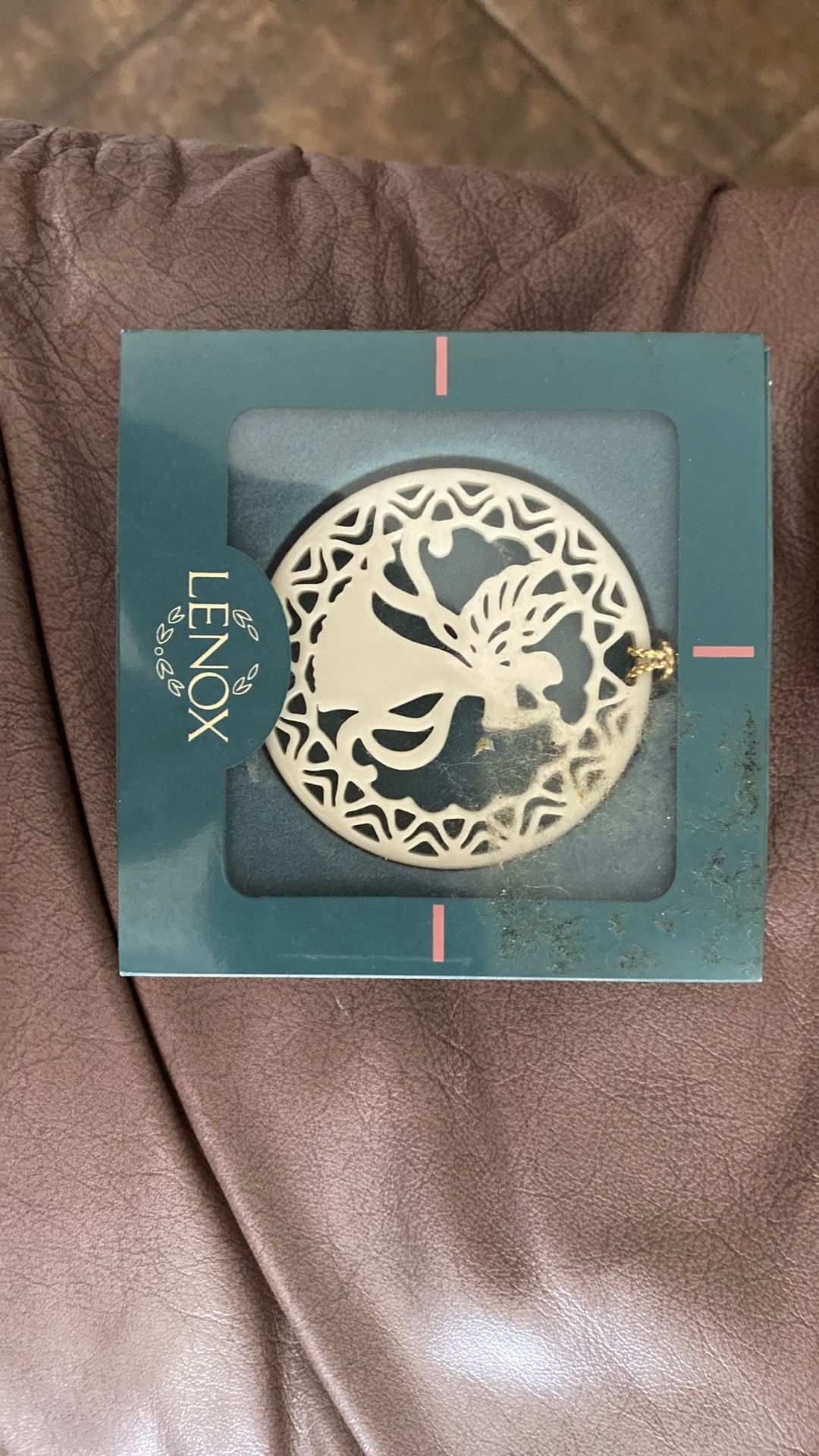 Lenox ivory, Christmas Angel Ornament