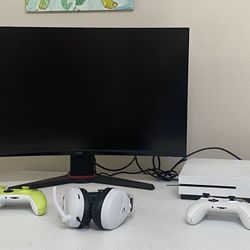 Xbox, Monitor, And accessories